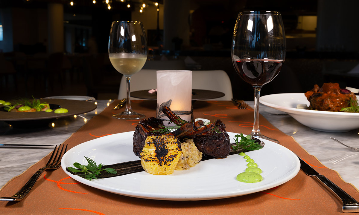 plato restaurante davino