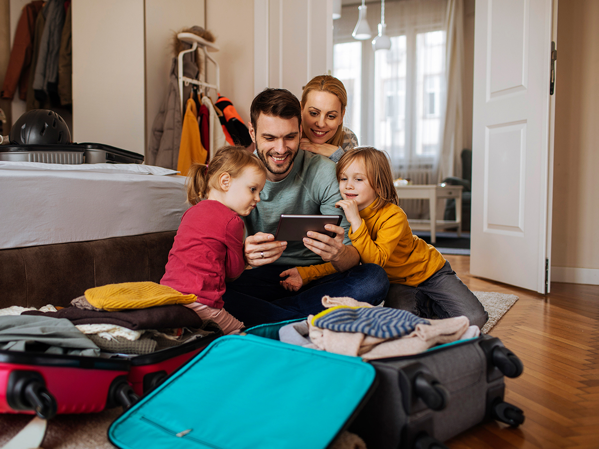 vacaciones familiares de primavera