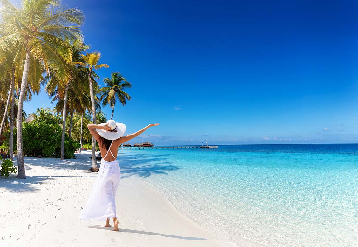 mujer en isla mujeres