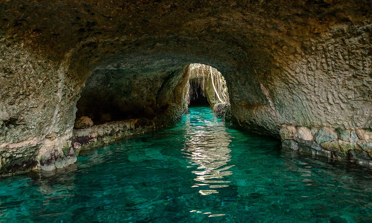 sistema de rio subterraneo en xcaret