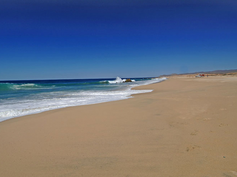 Playa Mingriño en Cuatrimoto