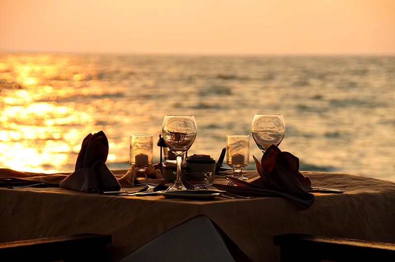 Cena para 2 en la Playa