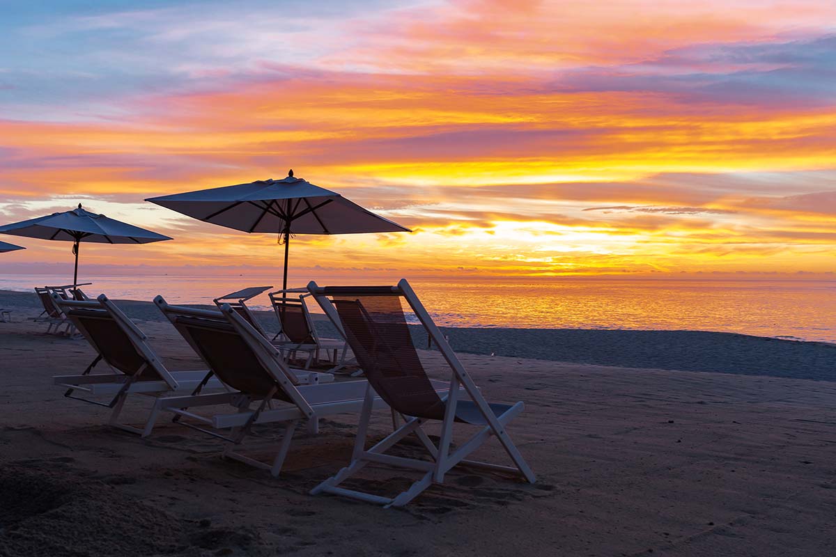 vacaciones de primavera en la playa