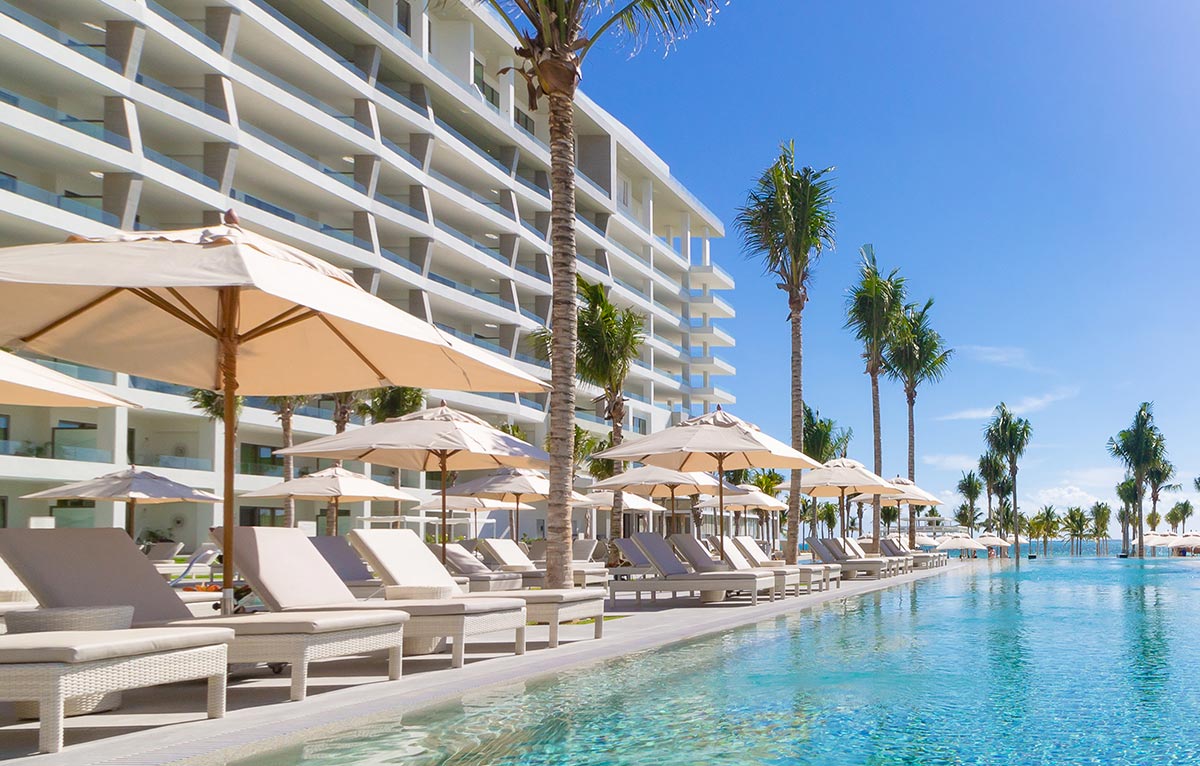 alberca garza blanca cancún