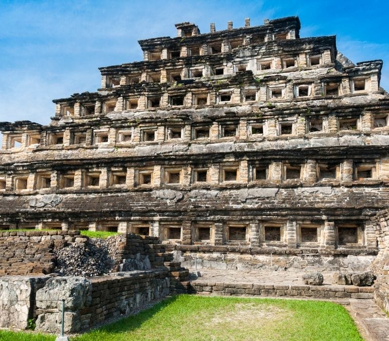 Ruinas mayas El Tajín en México