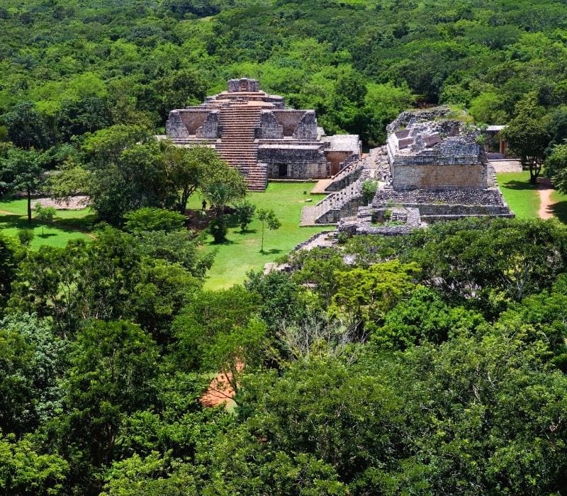 ruinas mayas de ek balam en la ciudad de mexico | las mejores piramides de mexico