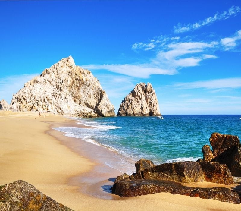 playa del amor,  cabo san lucas méxico