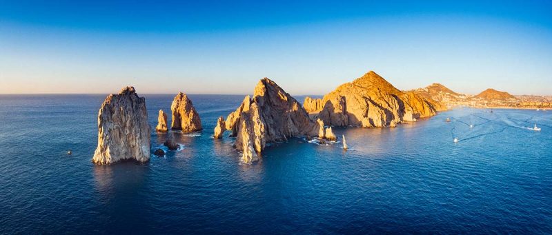 Características Geográficas de El Arco en Cabo San Lucas