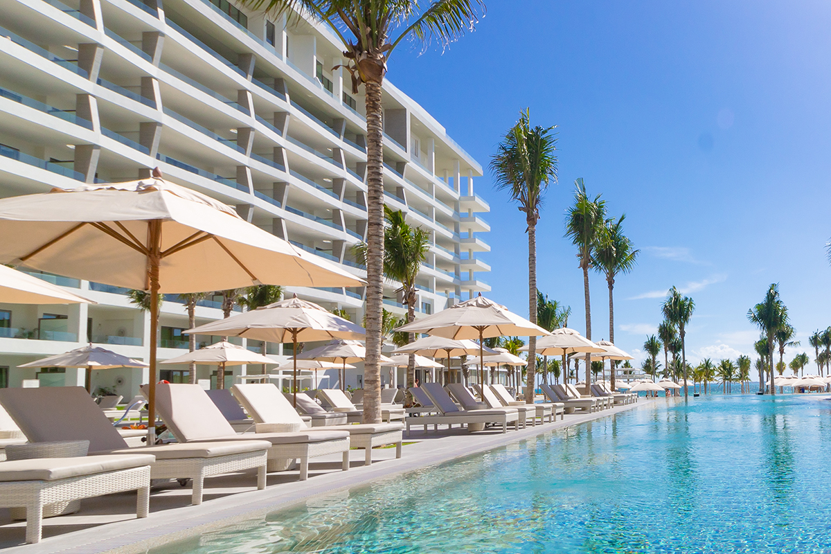 alberca garza blanca cancún