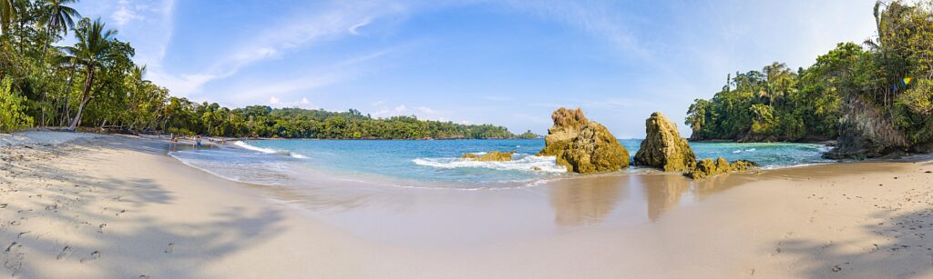 vista panorámica de la playa de mexcio