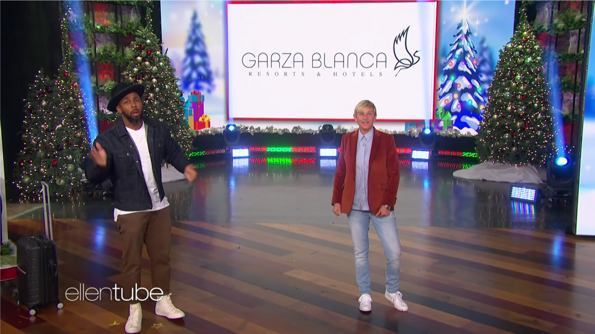 sorteos de ellen degeneres garza blanca