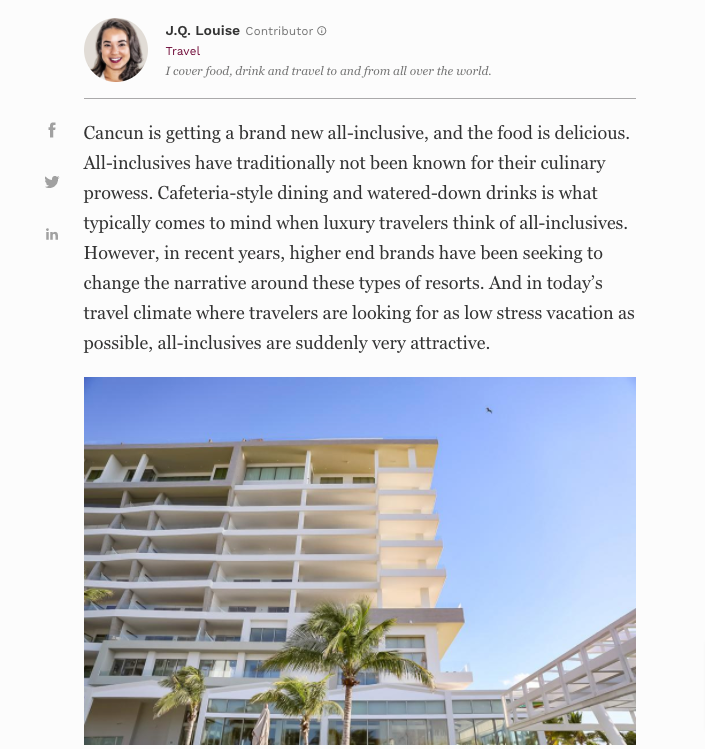 articulo forbes garza blanca cancun