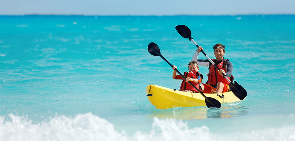 Kayak en Garza Blanca Puerto Vallarta