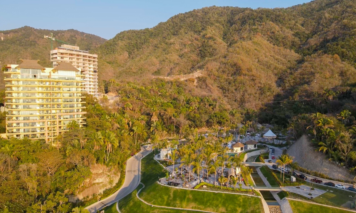 vista panorámica de tierraluna puerto vallarta