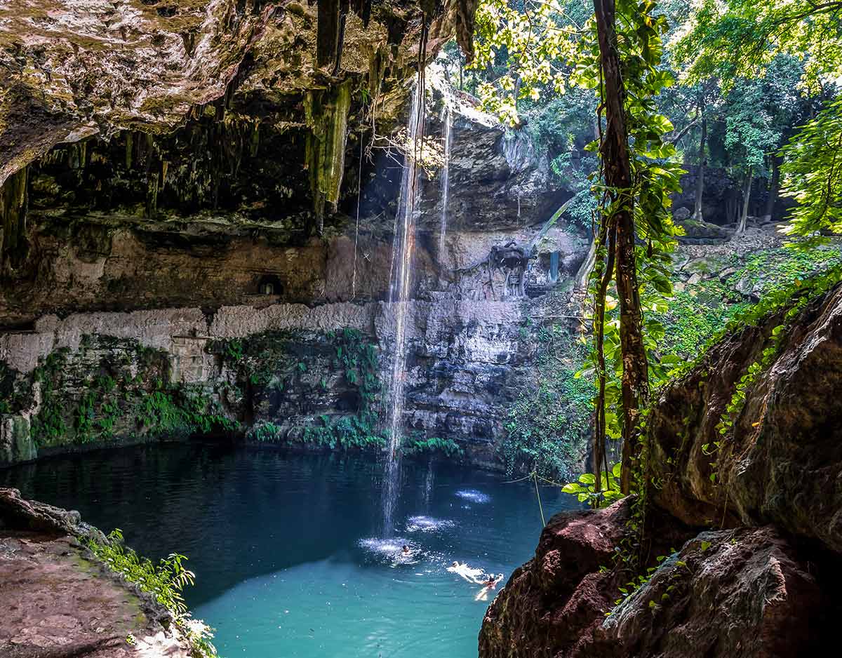 Cenotes cerca de Cancún