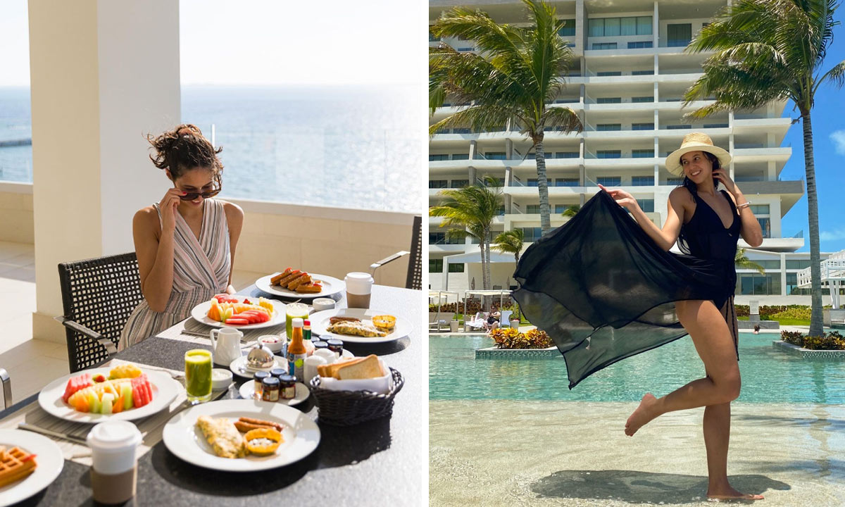 servicio a la habitación garza blanca cancún