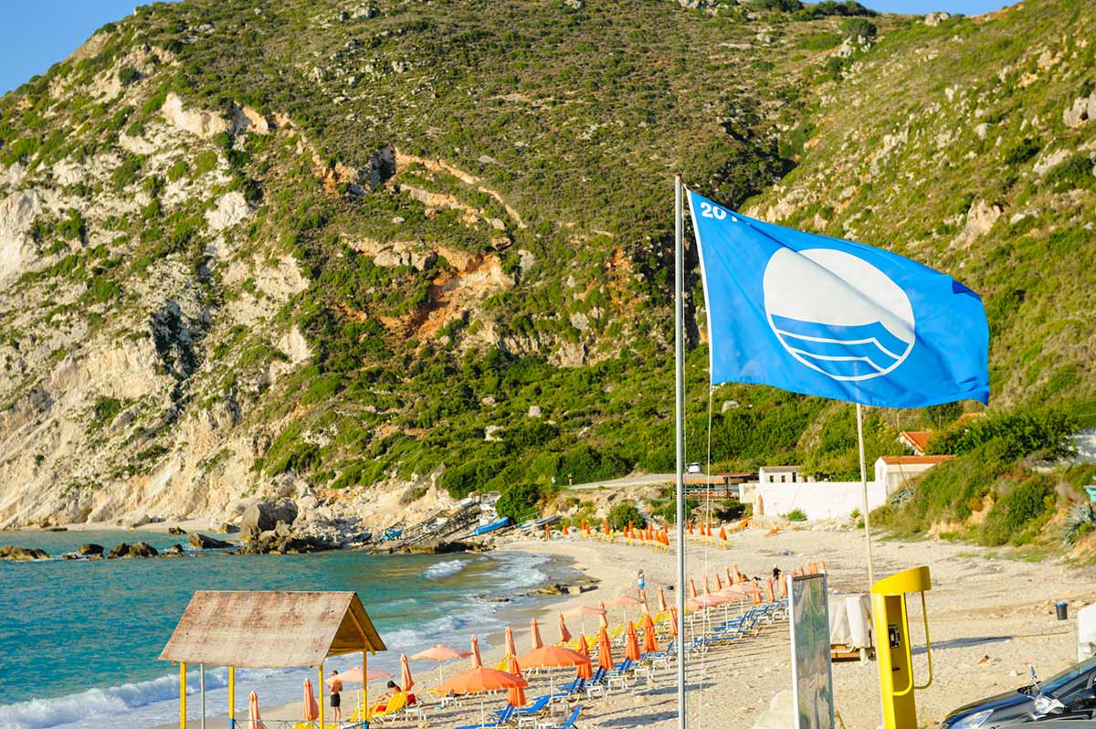 Logotipo de la bandera azul